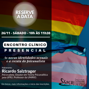 Encontro Clínico Presencial - Reserve a data.
