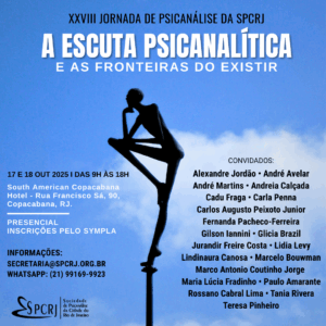 XXVIII JORNADA DE PSICANÁLISE DA SPCRJ