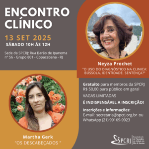 ENCONTRO CLÍNICO - Neyza Prochet e Martha Gerk