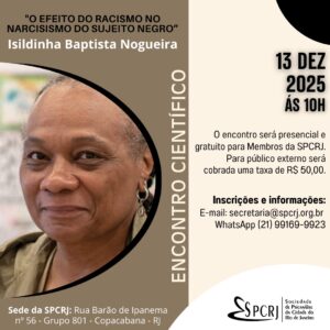 Encontro Científico - Isildinha Baptista Nogueira