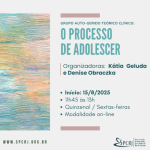 GRUPO AUTOGERIDO TEÓRICO-CLÍNICO: O PROCESSO DE ADOLESCER