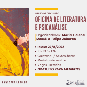 OFICINA DE LITERATURA E PSICANÁLISE